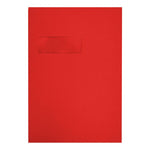 C4 Red Gusset Window 140gsm Peel & Seal Envelopes [Qty 125] 229 x 324mm - All Colour Envelopes