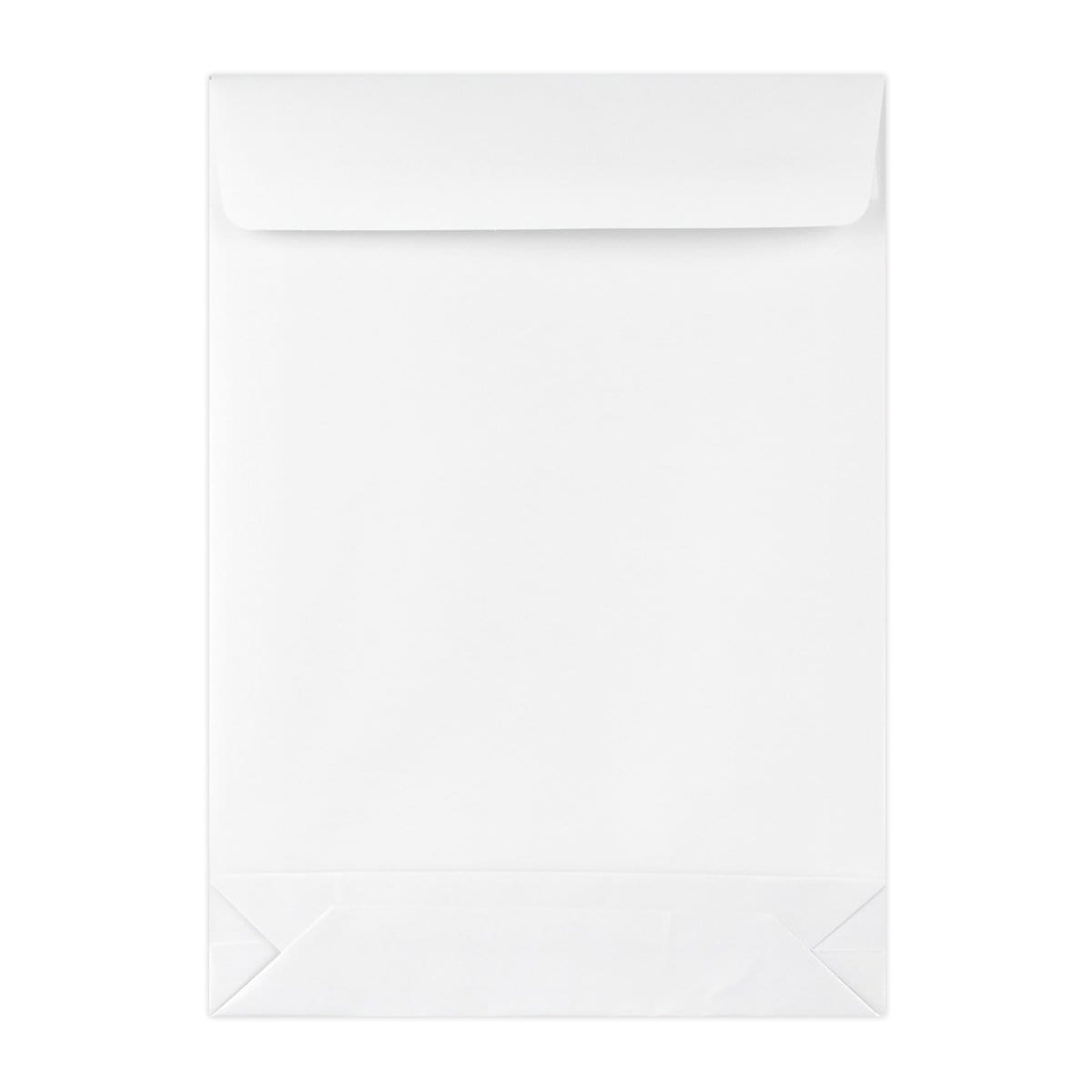 C4 White Tear Resistant Peel & Seal Envelopes [Qty 125] 229 x 324mm - All Colour Envelopes