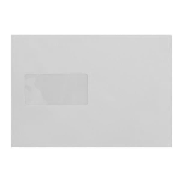 C5 Brilliant White Window 120gsm Peel & Seal Envelopes [Qty 500] - All Colour Envelopes