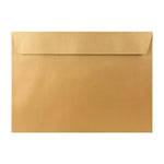C5 Metallic Gold Finish 120gsm Peel & Seal Envelopes [Qty 200] 162 x 229mm - All Colour Envelopes