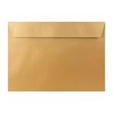 C5 Metallic Gold Finish 120gsm Peel & Seal Envelopes [Qty 200] 162 x 229mm - All Colour Envelopes