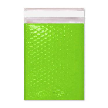 C5+ Lime Gloss Green Padded Bubble Envelopes [Qty 100] 180mm x 250mm - All Colour Envelopes