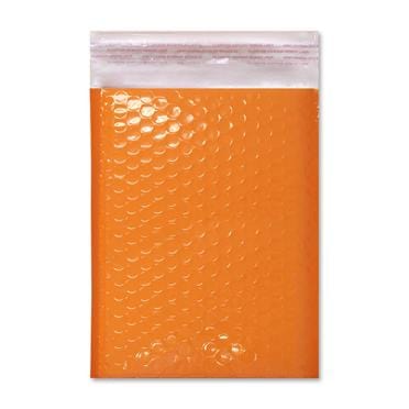 C5+ Gloss Orange Padded Bubble Envelopes [Qty 100] 180mm x 250mm - All Colour Envelopes