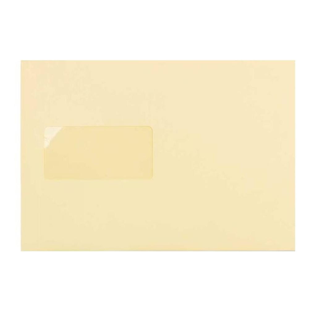 C5 Premium Antique Window 120gsm Peel & Seal Envelopes [Qty 500] 162 x 229mm - All Colour Envelopes