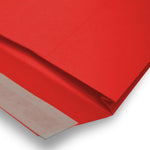 C5 Red Window Gusset 140gsm Peel & Seal Envelopes [Qty 125] 162 x 229mm - All Colour Envelopes