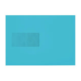 C5 Pacific Blue 120gsm Window Peel & Seal Envelopes [Qty 250] 162 x 229mm - All Colour Envelopes