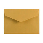 C6 Metallic Gold 120gsm V Flap Envelopes [Qty 250] 114mm x 162mm - All Colour Envelopes