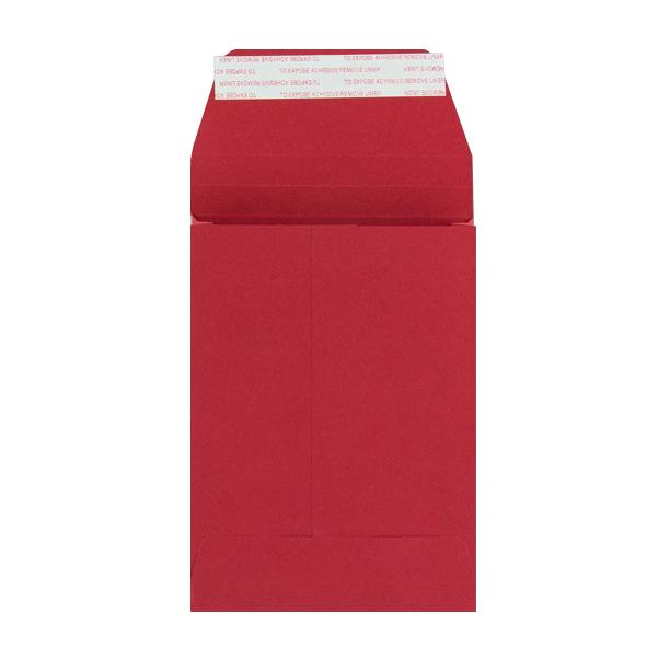 C6 Red Gusset 180gsm Envelopes [Qty 200] 162 x 114 x 25mm - All Colour Envelopes