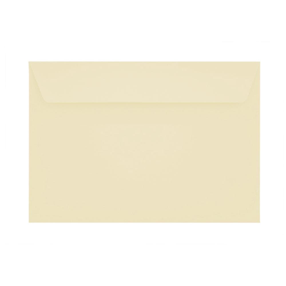 C6 Cream 130gsm Peel & Seal Envelopes [Qty 250] 114 x 162mm - All Colour Envelopes