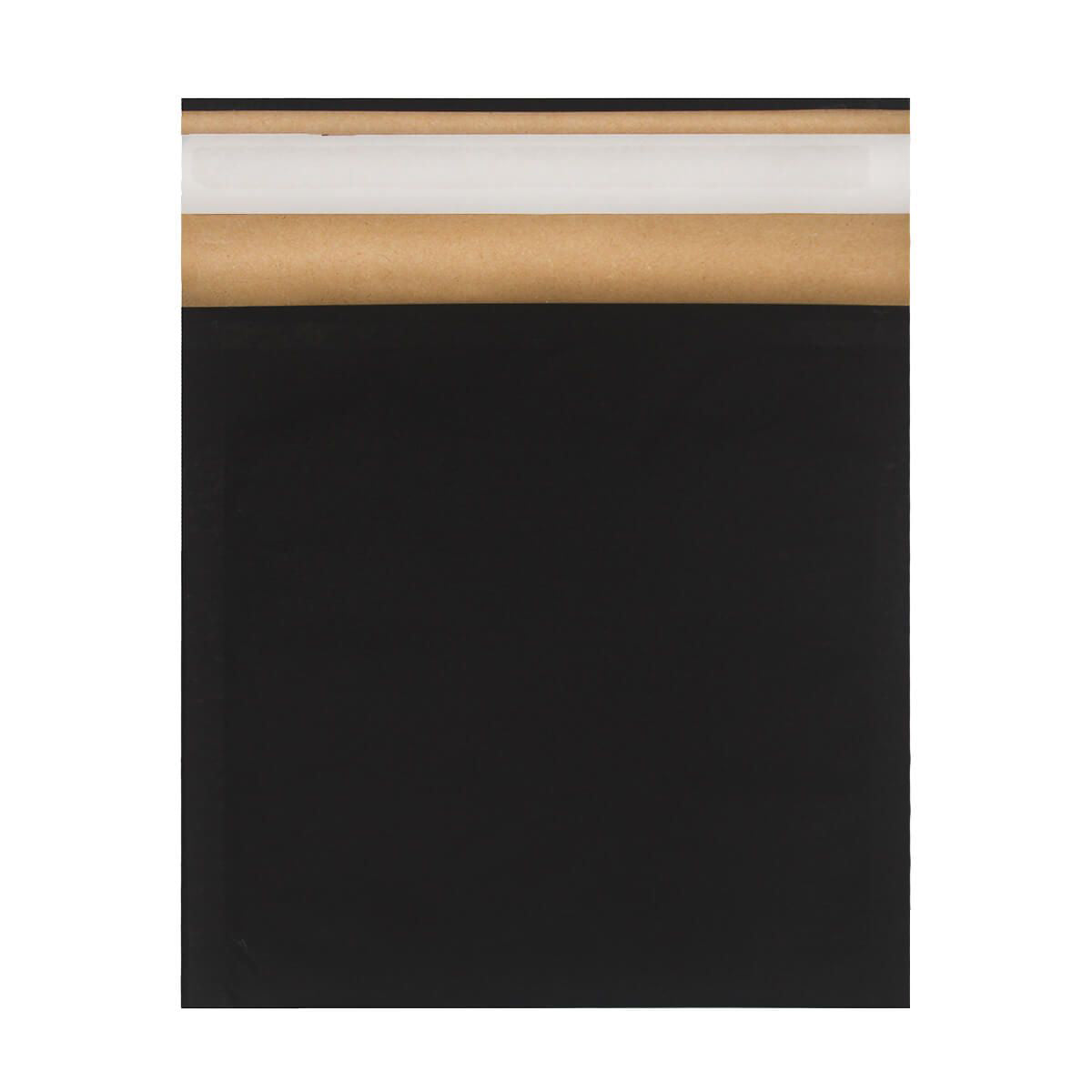165mm x 165mm Eco Friendly Recyclable Black Padded Envelope [Qty 200] - All Colour Envelopes