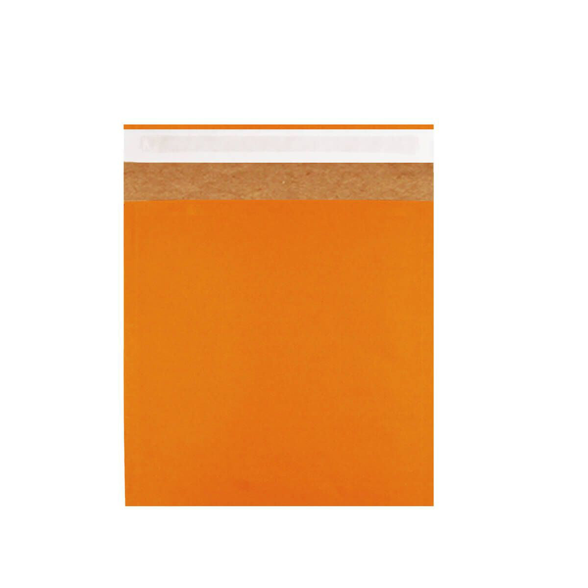 180mm x 165mm Eco Friendly Recyclable Orange Padded Envelope [Qty 100] - All Colour Envelopes