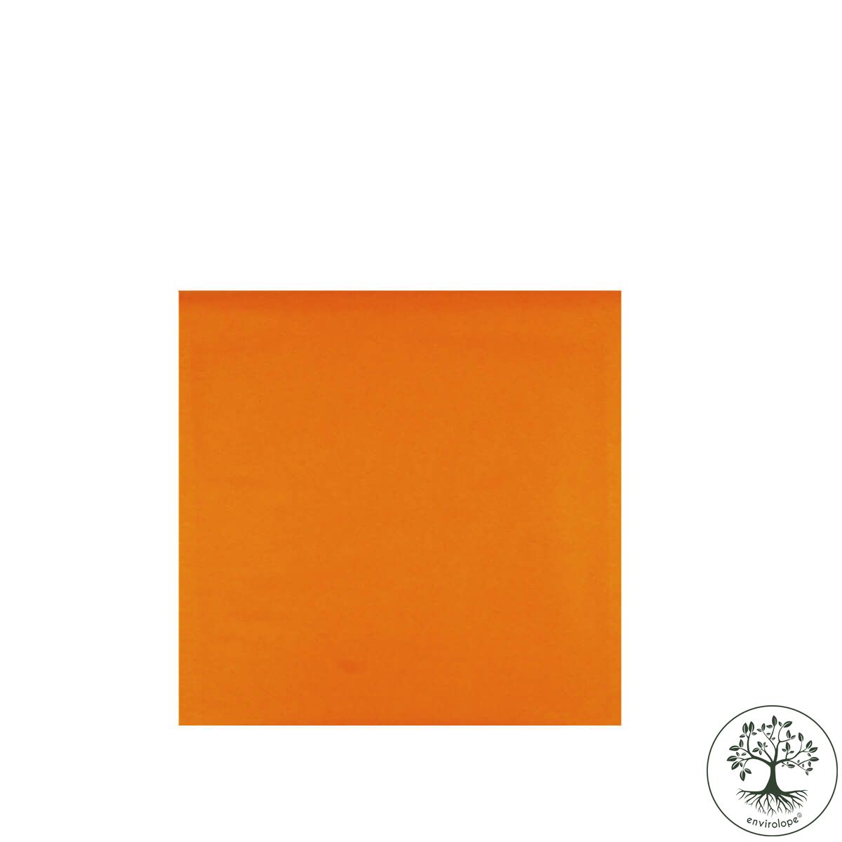 180mm x 165mm Eco Friendly Recyclable Orange Padded Envelope [Qty 100] - All Colour Envelopes