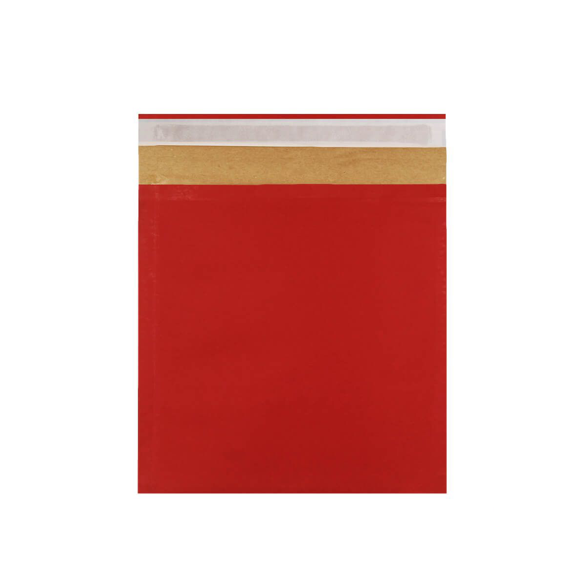 180mm x 165mm Eco Friendly Recyclable Red Padded Envelope [Qty 100] - All Colour Envelopes