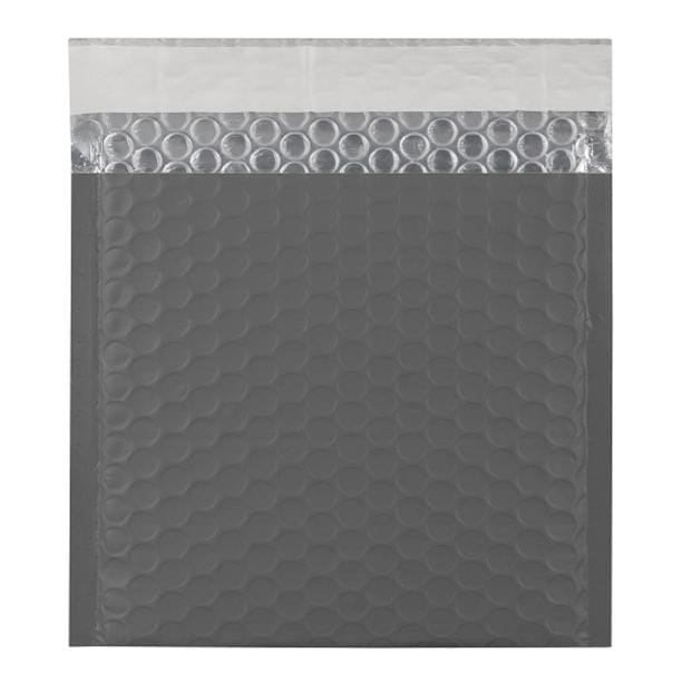 165 x 165 Dark Grey Matt Padded Bubble Envelopes [Qty 100] - All Colour Envelopes
