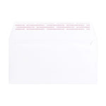 DL White Luxury Wallet 180gsm Peel & Seal Envelopes [Qty 250] 110 x 220mm - All Colour Envelopes