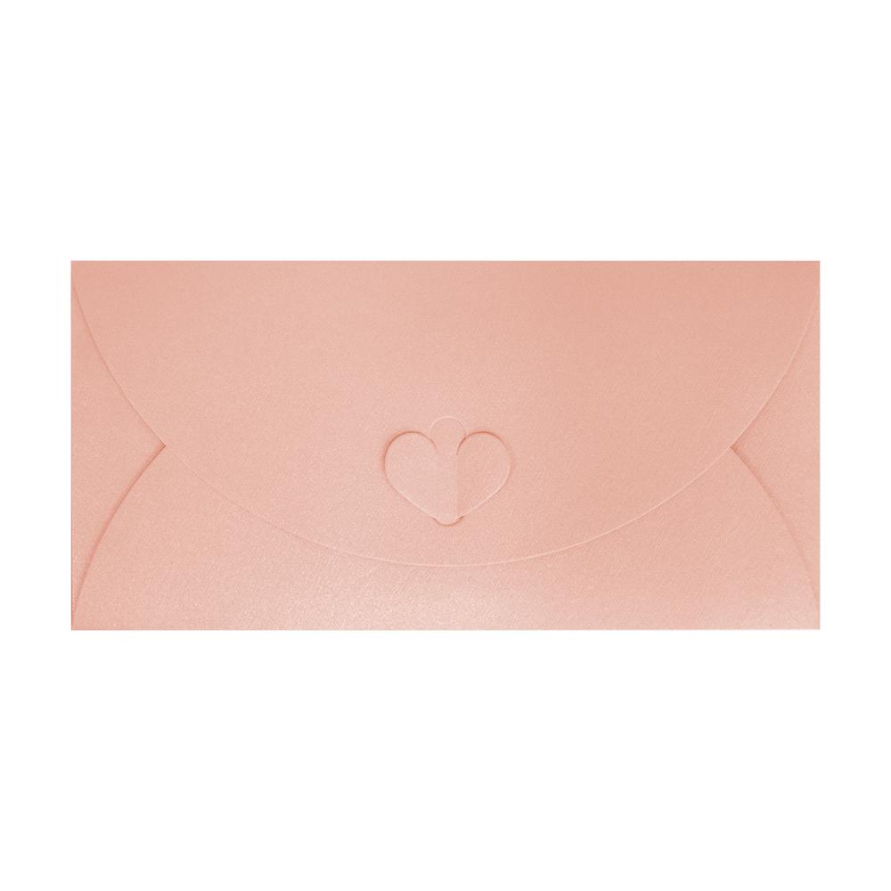 DL Pink Butterfly Envelopes [Qty 50] 110 x 220mm - All Colour Envelopes