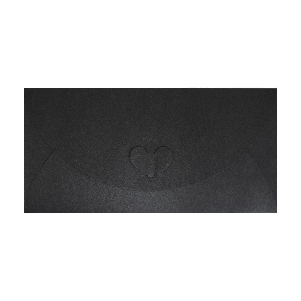 DL Slate Black Butterfly Envelopes [Qty 50] 110 x 220mm - All Colour Envelopes