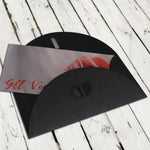 DL Slate Black Butterfly Envelopes [Qty 50] 110 x 220mm - All Colour Envelopes
