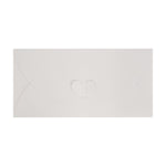 DL White Butterfly Envelopes [Qty 50] 110 x 220mm - All Colour Envelopes