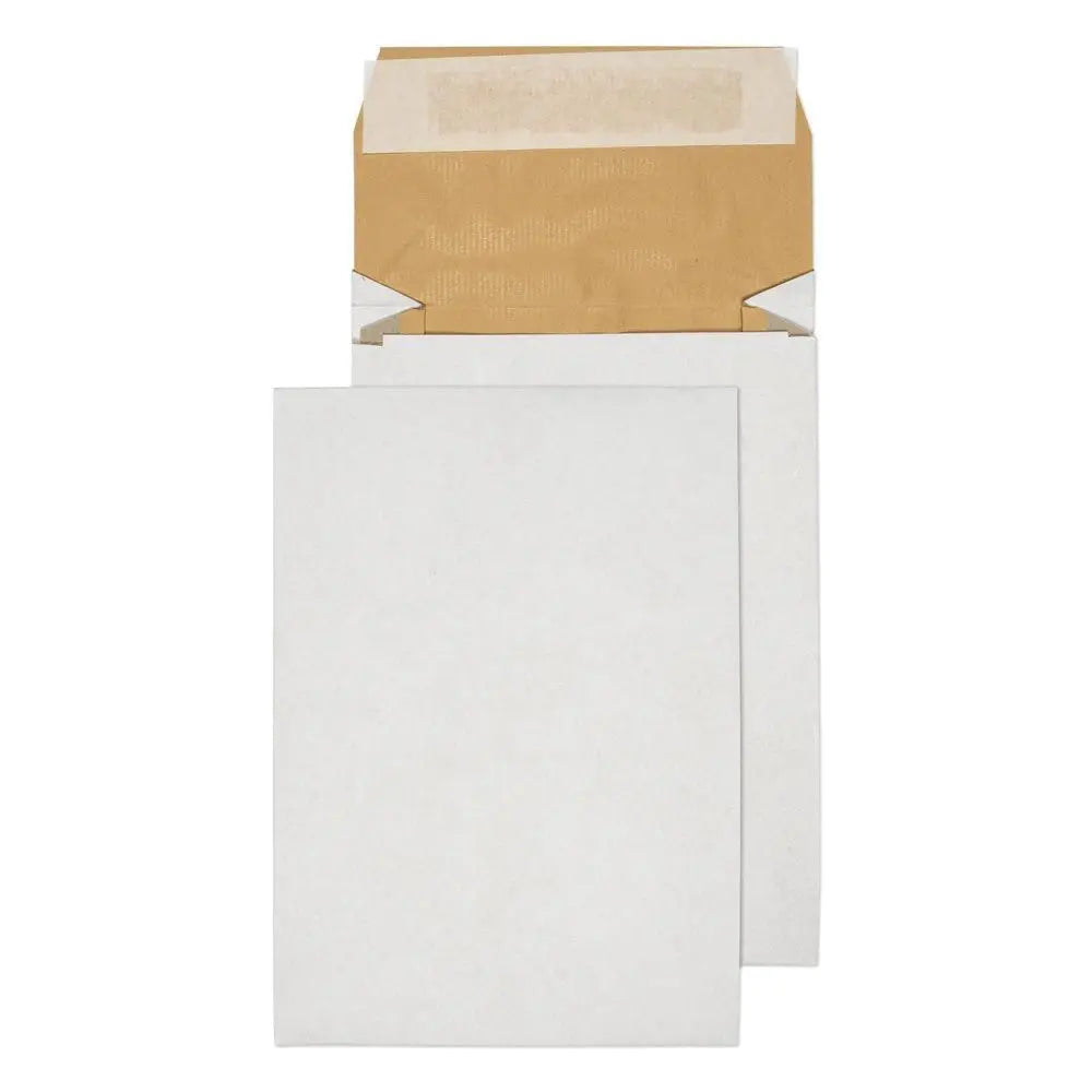 C5 White Eco Padded Gusset 140gsm [Qty 100] 229 x 162 x 50mm - All Colour Envelopes
