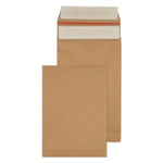 Kraft Brown 130gsm Mailing Expansion Pocket [Qty 125] 229 x 162 x 40mm - All Colour Envelopes