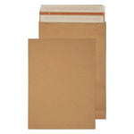 Kraft Brown 130gsm Mailing Expansion Pocket [Qty 100] 430 x 320 x 80mm - All Colour Envelopes
