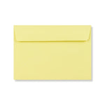 C6 Pale Yellow 120gsm Peel & Seal Envelopes [250] 114 x 162mm - All Colour Envelopes