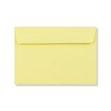 C6 Pale Yellow 120gsm Peel & Seal Envelopes [250] 114 x 162mm - All Colour Envelopes