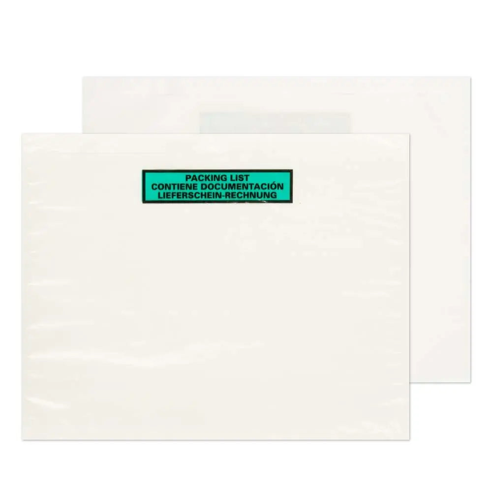 C4 Eco Paper Documents Enclosed Wallet [Qty 1000] 320 x 250mm - All Colour Envelopes