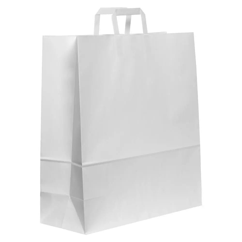 White carrier discount bags