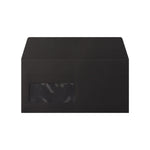 DL Black Window 120gsm Peel & Seal Envelopes [Qty 500] 110 x 220mm - All Colour Envelopes