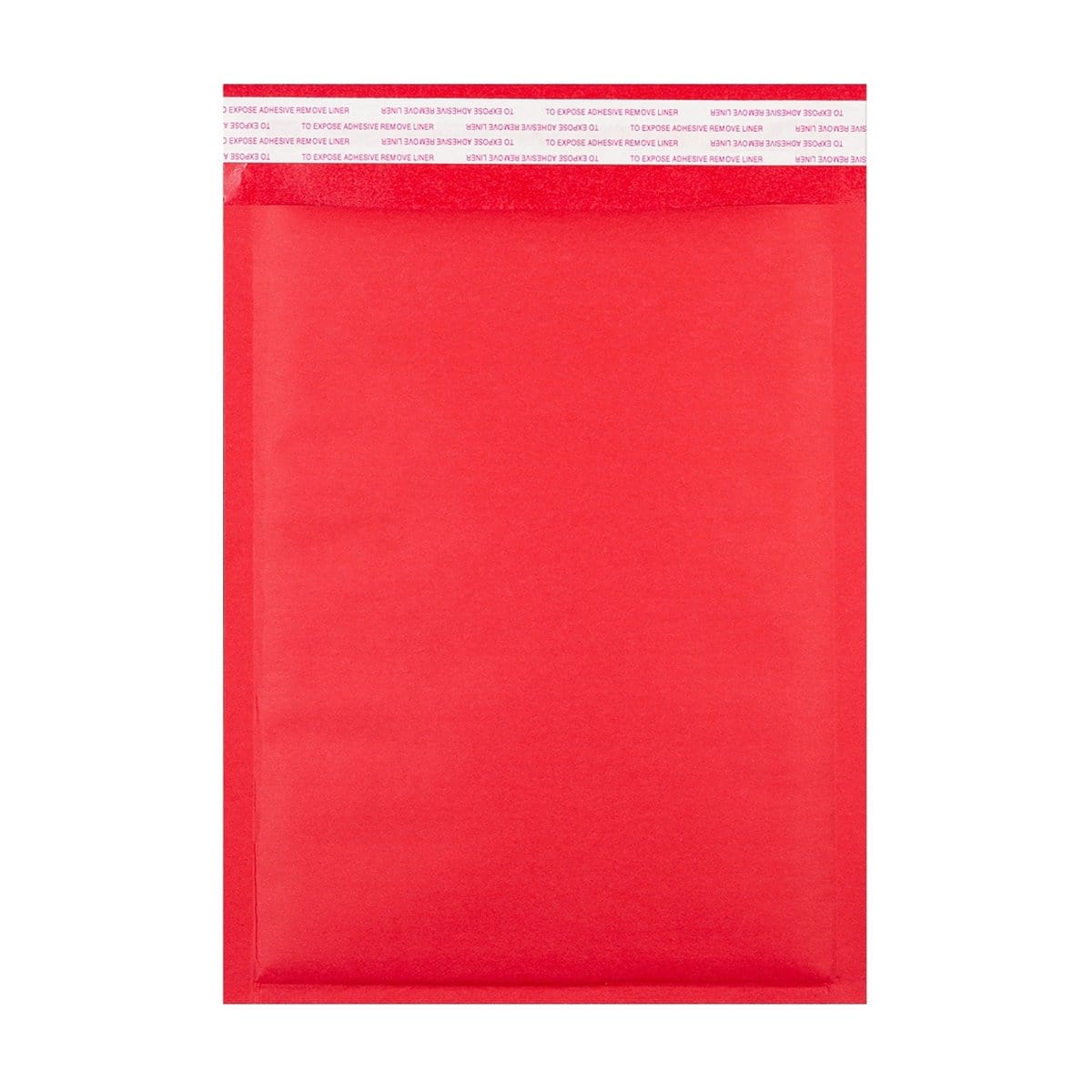 C5+ Matt Red Padded (Paper Finish) Bubble Envelopes [Qty 100] 180 x 250mm - All Colour Envelopes