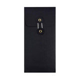 DL Black Gusset String & Washer Envelopes [Qty 100] 220 x 110 x 25mm - All Colour Envelopes