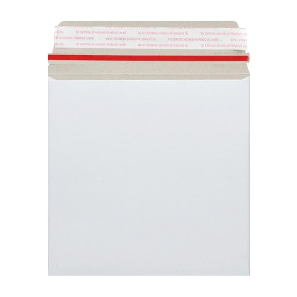 125 x 125 White 300gsm Board Peel & Seal Envelopes [Qty 200] - All Colour Envelopes