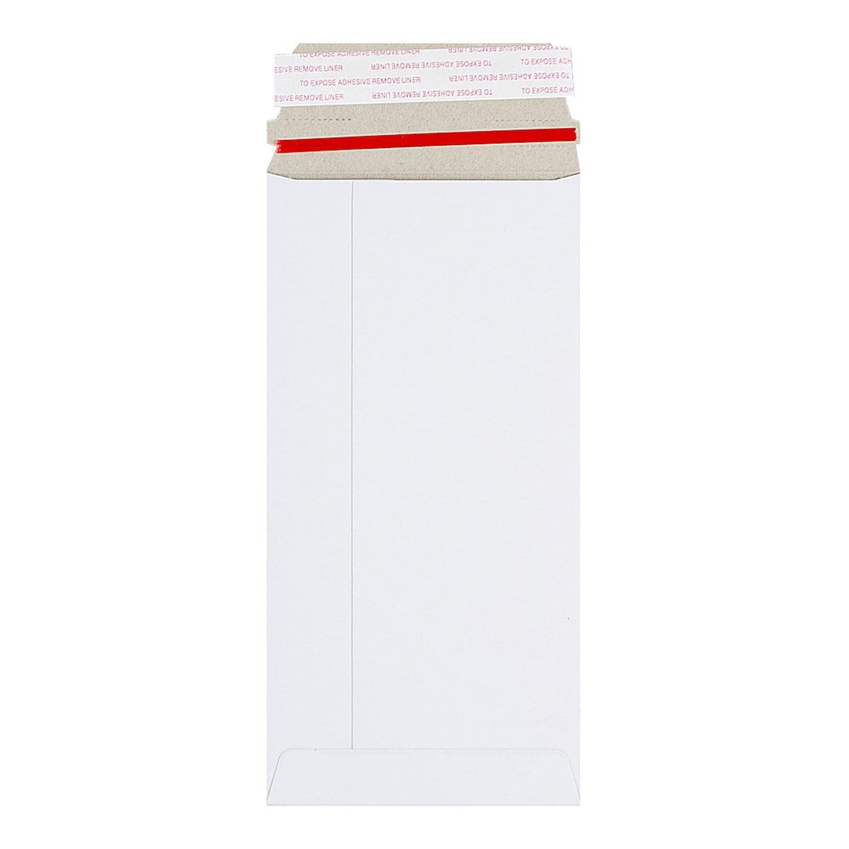 DL White 350gsm Board Peel & Seal Envelopes [Qty 100] 110mm x 220mm - All Colour Envelopes